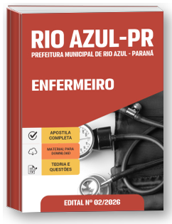 Enfermeiro - Prefeitura de Rio Azul-PR