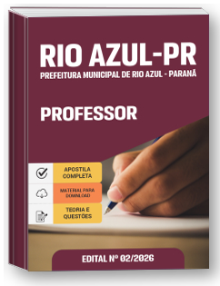 Professor - Prefeitura de Rio Azul-PR