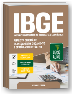 Analista Censitário - Planejamento, Orçamento e Gestão Administrativa - IBGE