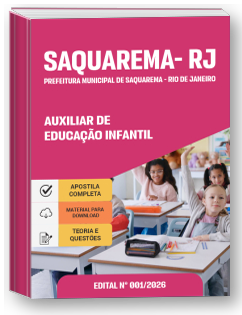 Auxiliar de Educação Infantil - Prefeitura de Saquarema - RJ