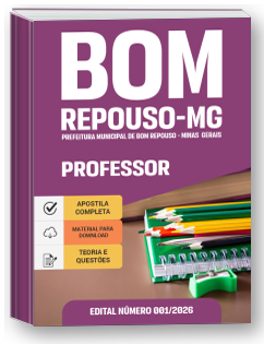 Professor - Prefeitura de Bom Repouso-MG