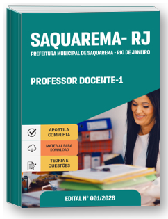 Professor Docente-1 - Prefeitura de Saquarema-RJ