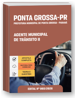 Técnico Administrativo - Prefeitura de Ponta Grossa-PR