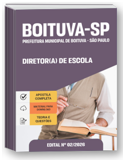 Diretor(a) de Escola - Prefeitura de Boituva - SP