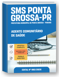 Agente Comunitário de Saúde - Prefeitura de Ponta Grossa - PR