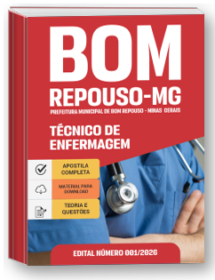 Técnico de Enfermagem - Prefeitura de Bom Repouso-MG