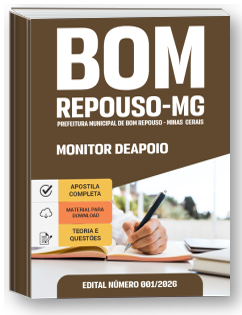 Monitor de Apoio - Prefeitura de Bom Repouso-MG