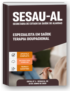 Especialista em Saúde - Terapia Ocupacional - SESAU-AL