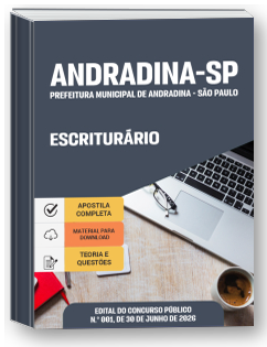 Escriturário - Prefeitura de Andradina-SP