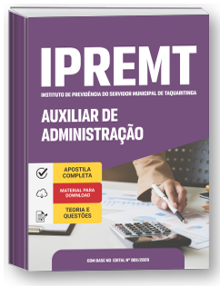 Auxiliar de Administração - IPREMT de Taquaritinga - SP