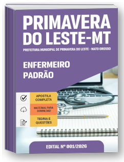 Enfermeiro Padrão - Prefeitura de Primavera do Leste-MT