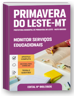Monitor Serviços Educacionais - Prefeitura de Primavera do Leste - MT