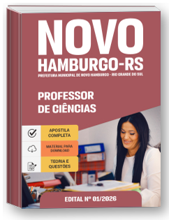 Professor de Ciências - Prefeitura de Novo Hamburgo-RS
