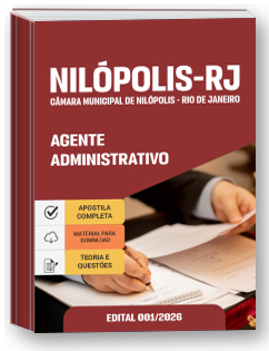 Agente Administrativo - Câmara de Nilópolis-RJ