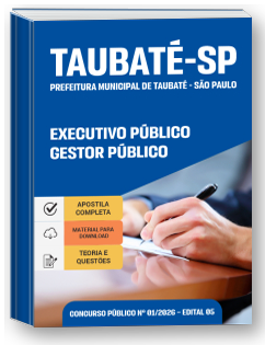 Executivo Público Gestor Público - Prefeitura de Taubaté-SP