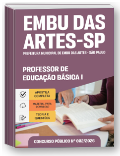 Professor de Educação Básica I - Prefeitura de Embu das Artes-SP