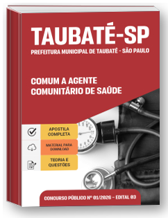 Agente Comunitário de Saúde - Prefeitura de Taubaté - SP