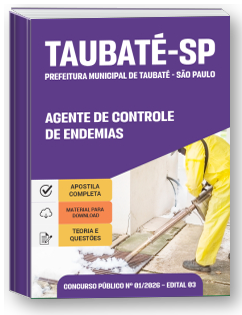 Agente Controle de Endemias - Prefeitura de Taubaté-SP