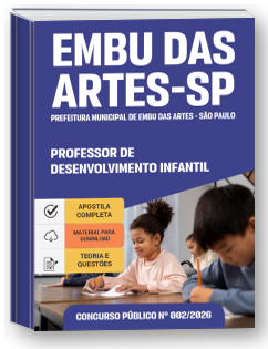 Professor de Desenvolvimento Infantil - Prefeitura de Embu das Artes-SP