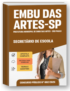 Secretário de Escola - Prefeitura de Embu das Artes-SP