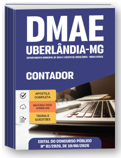 Contador - DMAE - Uberlândia-MG