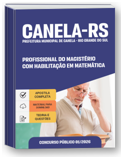 Profissional do Magistério - Matemática - Prefeitura de Canela-RS