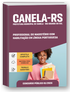 Profissional do Magistério - Língua Portuguesa - Prefeitura de Canela-RS