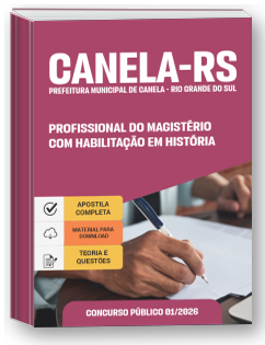 Profissional do Magistério - História - Prefeitura de Canela-RS