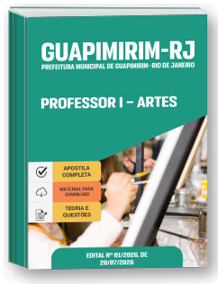 Professor I - Artes - Prefeitura de Guapimirim-RJ