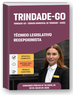 Técnico Legislativo - Recepcionista - Câmara de Trindade-GO