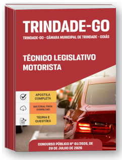 Técnico Legislativo - Motorista - Câmara de Trindade - GO
