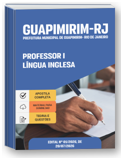 Professor I - Língua Inglesa - Prefeitura de Guapimirim-RJ