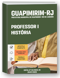 Professor I - História - Prefeitura de Guapimirim-RJ