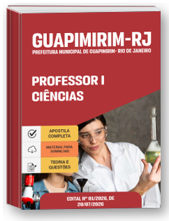 Professor I - Ciências - Prefeitura de Guapimirim-RJ