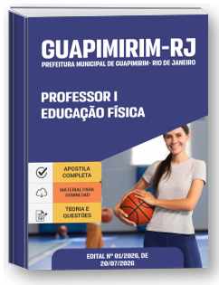 Professor I - Educação Física - Prefeitura de Guapimirim-RJ