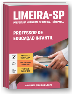 Professor de Educação Infantil - Prefeitura de Limeira-SP
