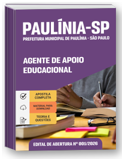 Agente de Apoio Educacional - Prefeitura de Paulínia-SP