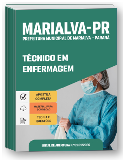 Técnico em Enfermagem - Prefeitura de Marialva-PR