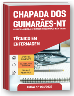 Técnico em Enfermagem - Prefeitura de Chapada dos Guimarães - MT