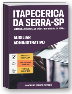 Auxiliar Administrativo - AMS - Itapecerica da Serra-SP