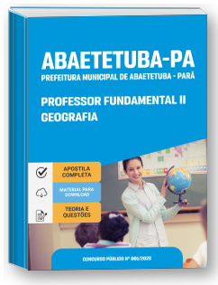 Professor Fundamental II - Geografia - Prefeitura de Abaetetuba-PA