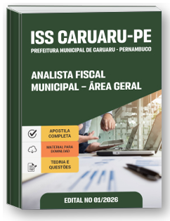 Analista Fiscal Municipal - Área Geral de Ensino Superior - Prefeitura de Caruaru - PE