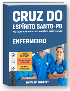 Enfermeiro - Prefeitura de Cruz do Espírito Santo-PB