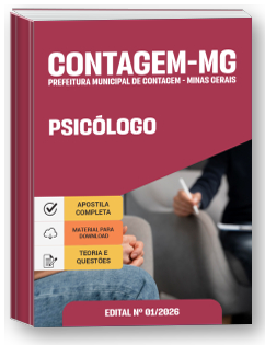 Psicólogo - Prefeitura de Contagem - MG