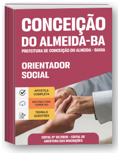 Orientador Social - Prefeitura de Conceição do Almeida-BA
