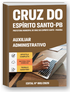 Auxiliar Administrativo - Prefeitura de Cruz do Espírito Santo-PB