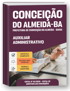 Auxiliar Administrativo - Prefeitura de Conceição do Almeida-BA