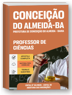 Professor de Ciências - Prefeitura de Conceição do Almeida-BA