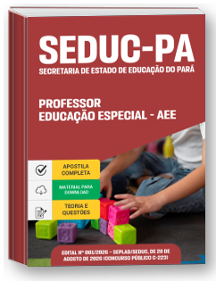 Professor - Educação Especial - AEE - SEDUC-PA