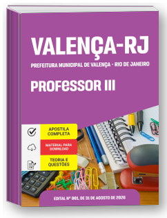 Professor III - Prefeitura de Valença-RJ